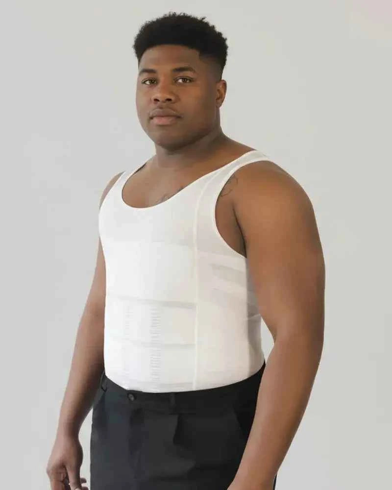 Mentract Core Compression Vest White