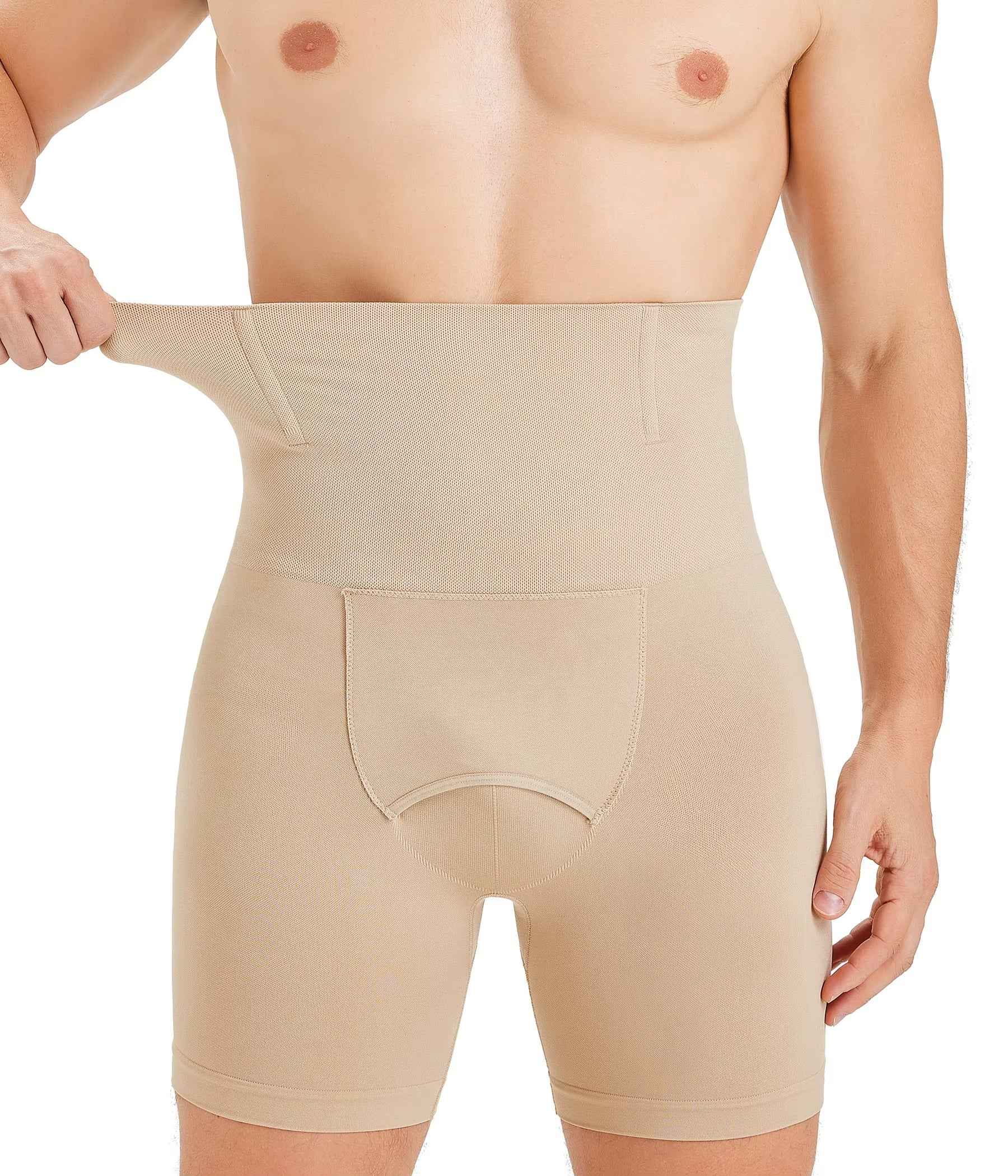 Men’s High-Waist Compression Boxer