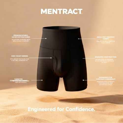 Men’s High-Waist Compression Boxer