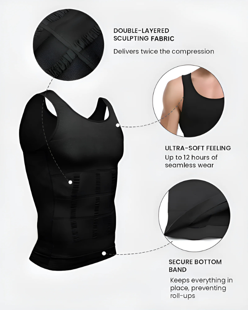 Mentract BodyForm Compression Vest